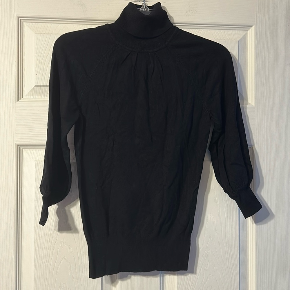 Express Design Studio Black Turtleneck Sweater X-Small